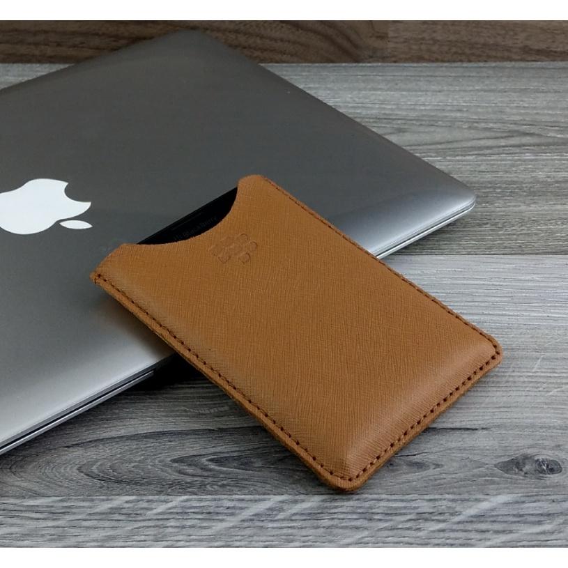 Bao da rút dành cho blackberry passport Q30/ Blackberry silver da bò safiano