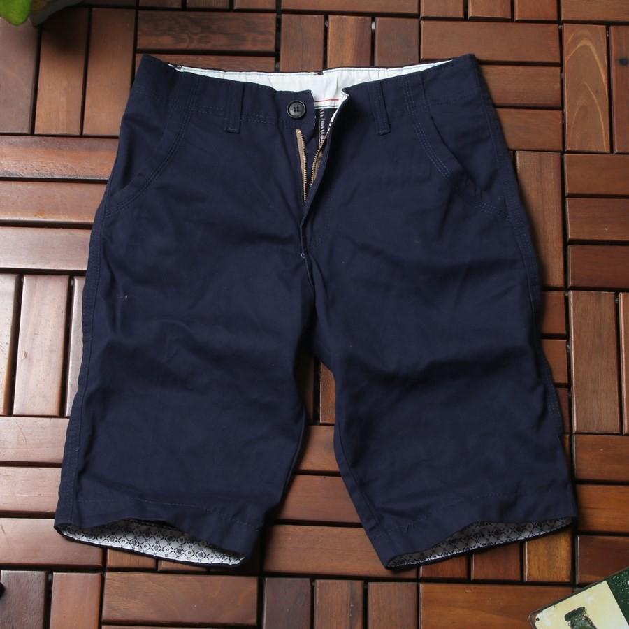 Quần short kaki nam xanh đen GN181 Gấu Nâu