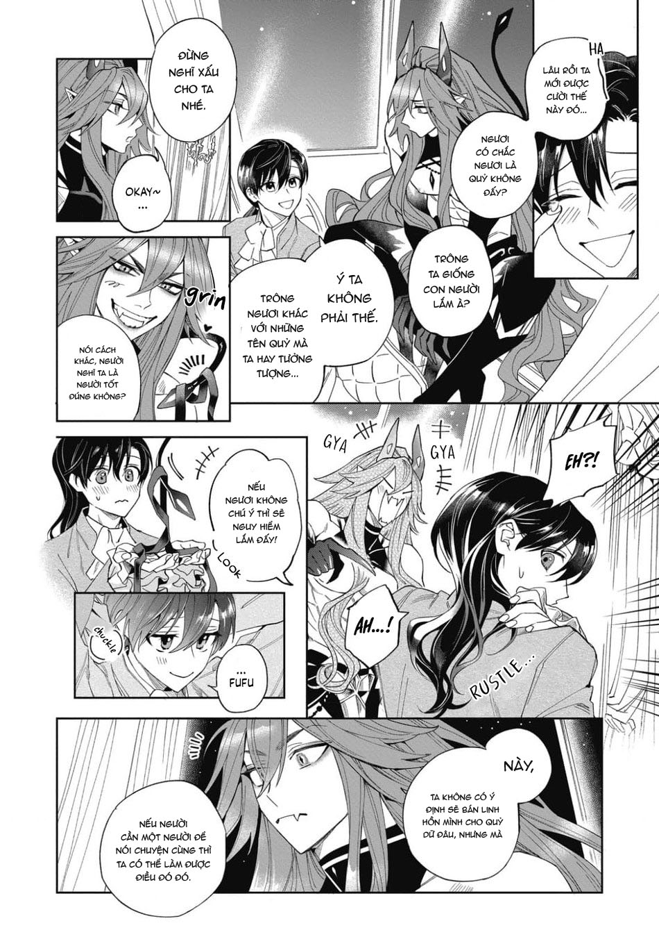 Đính Hôn Với Quỷ chapter 7 - Trang 12