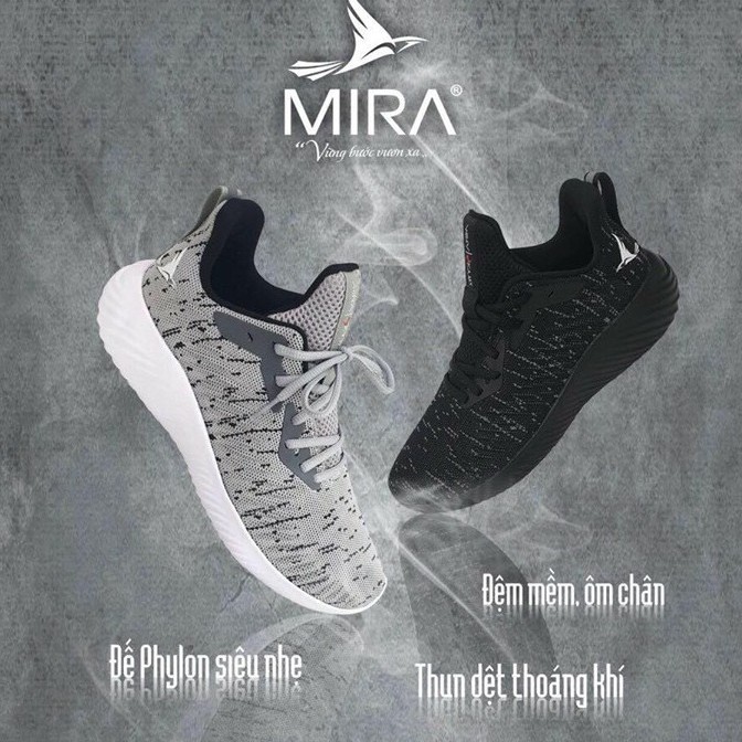 Giày chạy bộ Mira Sky 19.2 - ( bền chắc, trọng lượng giày nhẹ