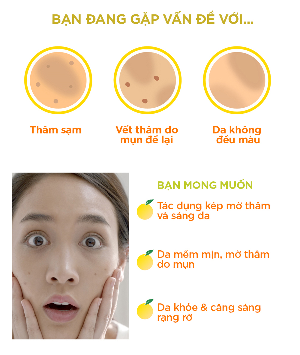 Kem Dưỡng Trắng Da Ban Ngày Garnier Light Complete Whitening Serum Cream SPF30