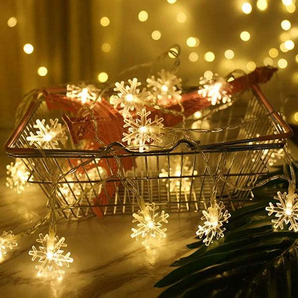 Đèn led trang trí hình bông tuyết