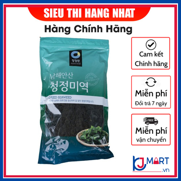 Gói 100 Gam Rong Biển Khô Daesang Hàn Quốc