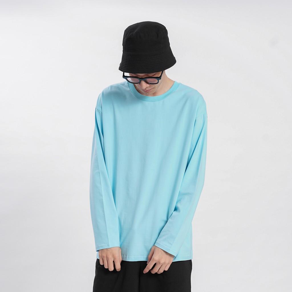 Áo thun dài tay N7 Essential Unisex basic tee sweater nam nữ phông trơn