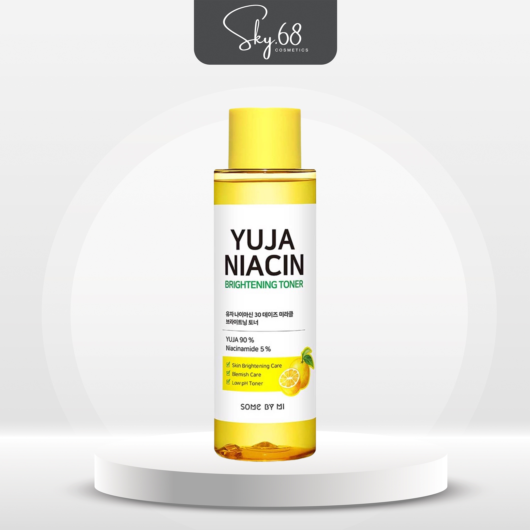 Nước Hoa Hồng Dưỡng Ẩm, Sáng da Some By Mi Yuja Niacin 30 Days Micracle Brightening Toner 150ml