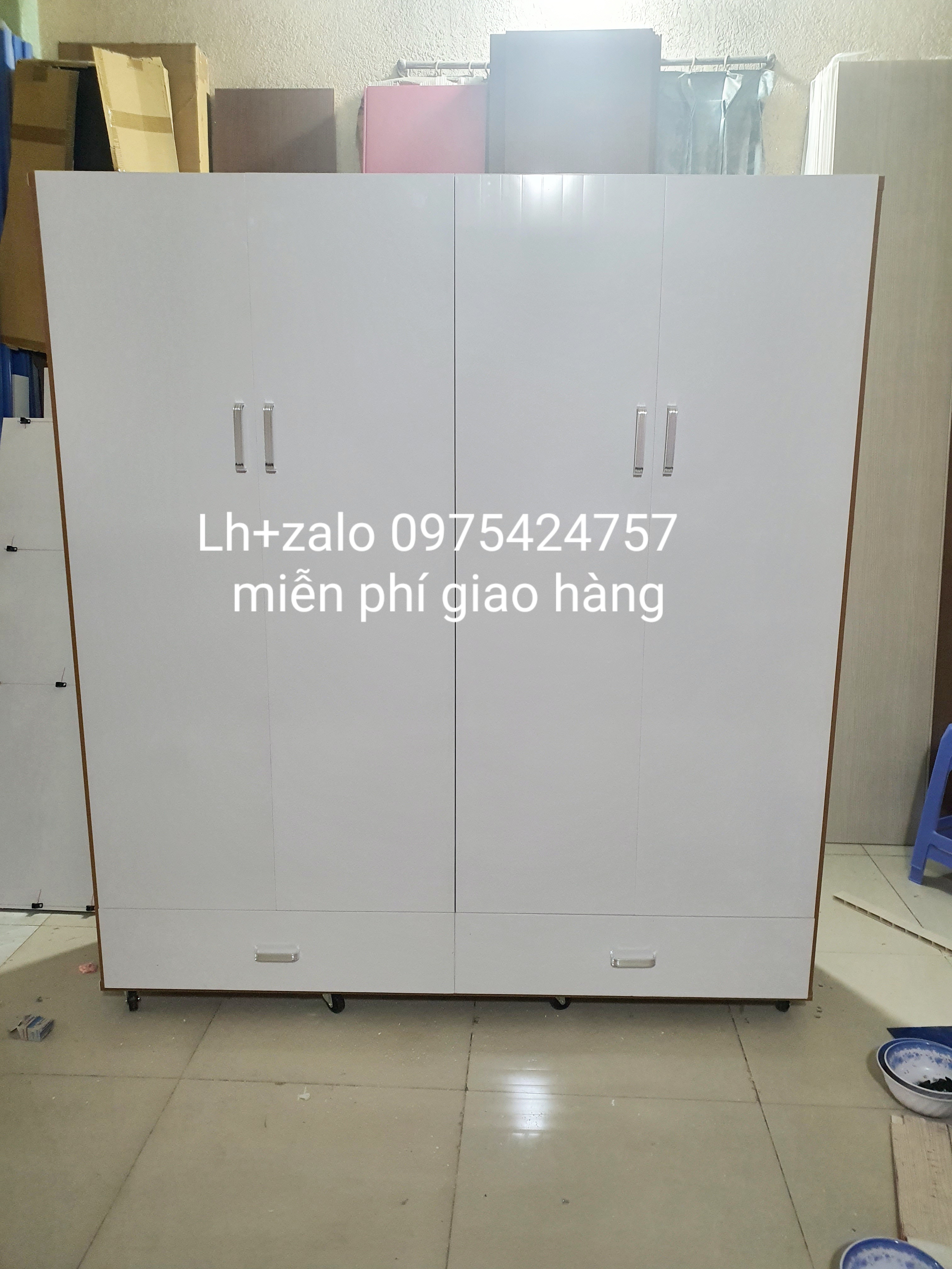 Tủ nhựa đài loan 4 cánh