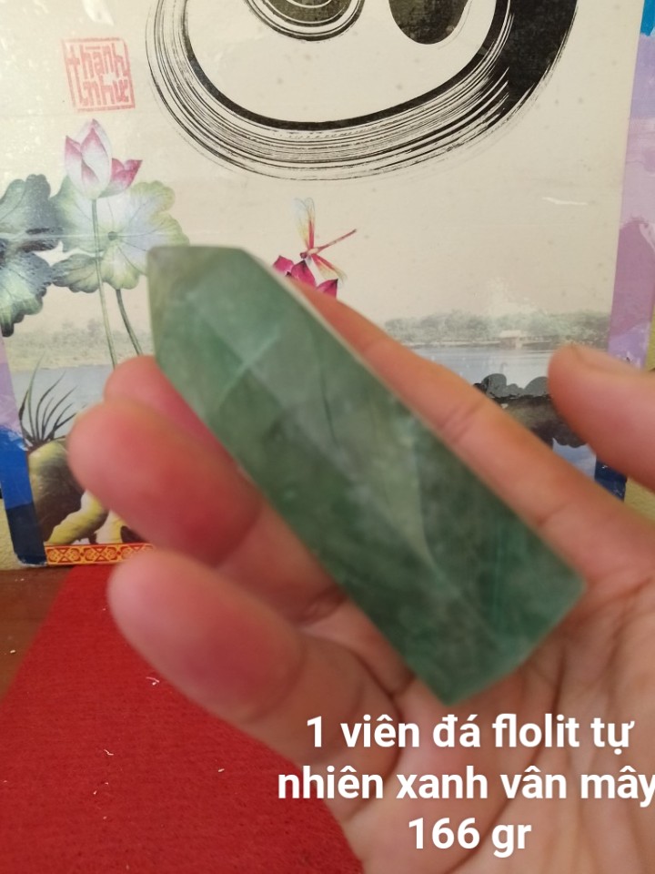 Trụ Đá Flourite Tự Nhiên Màu Xanh, Đá Thanh Tẩy Giúp Hỗ Trợ Reiki, Thiền Định, Sưu Tầm, Chặn Giấy