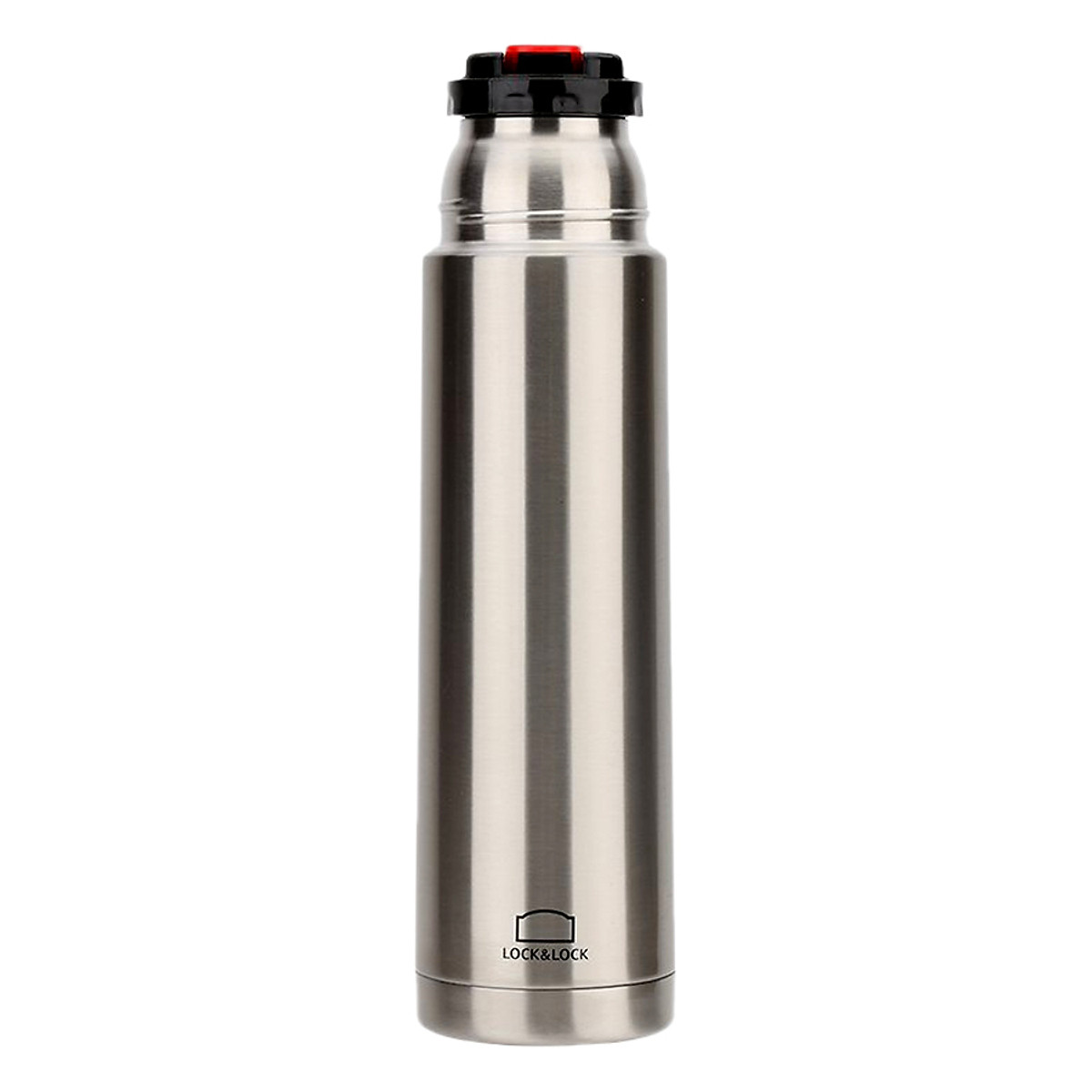 Bình Giữ Nhiệt Lock&amp;Lock Vienna LHC1430SV (500ml) - Hàng Chính Hãng, Ruột Bình Bằng Thép Không Gỉ, Nắp Có Thể Dùng Làm Cốc Uống Nước, Tặng Kèm Ống Hút