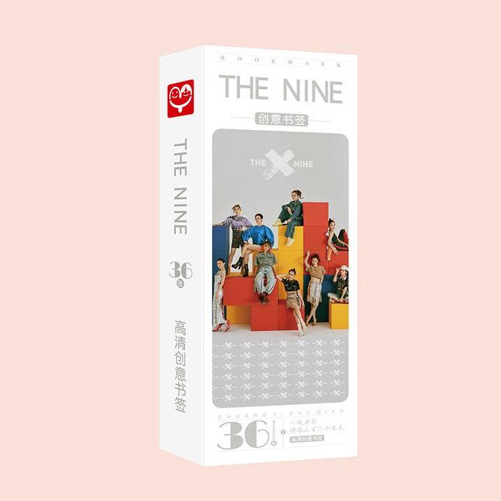 Hộp ảnh bookmark The Nine the9 tập ảnh đánh dấu sách kẹp sách 36 tấm