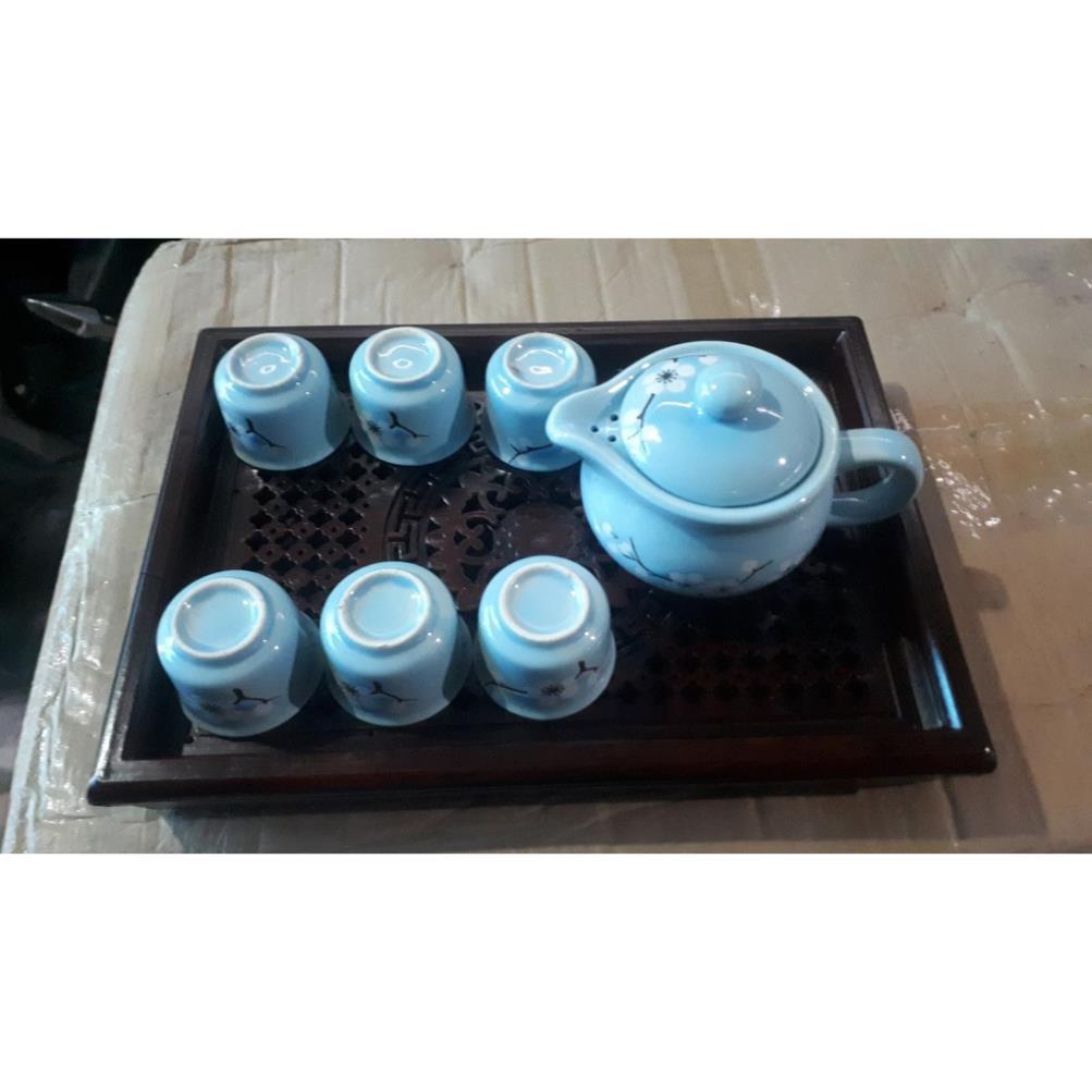 Bộ ấm chén Nhật mẫu mới xanh dương