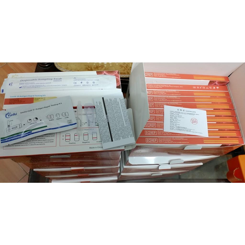 Combo 5 Bộ Test Nhanh Kháng Nguyên Tại Nhà - Bộ Test Nước Bọt Antigen, Công Nghệ Hà Lan Độ Chính xác cực cao