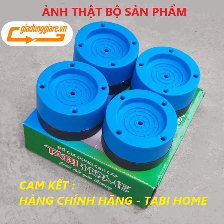 Bộ 04 chân kê máy giặt chống rung, chống ồn, chống xe dịch giúp tăng tuổi thọ máy giặt hiệu quả