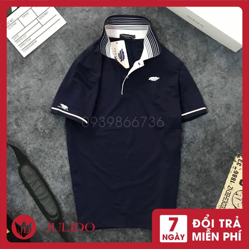 Áo thun Polo nam cổ bẻ vải cá sấu Cotton trẻ trung chất liệu cotton 100%