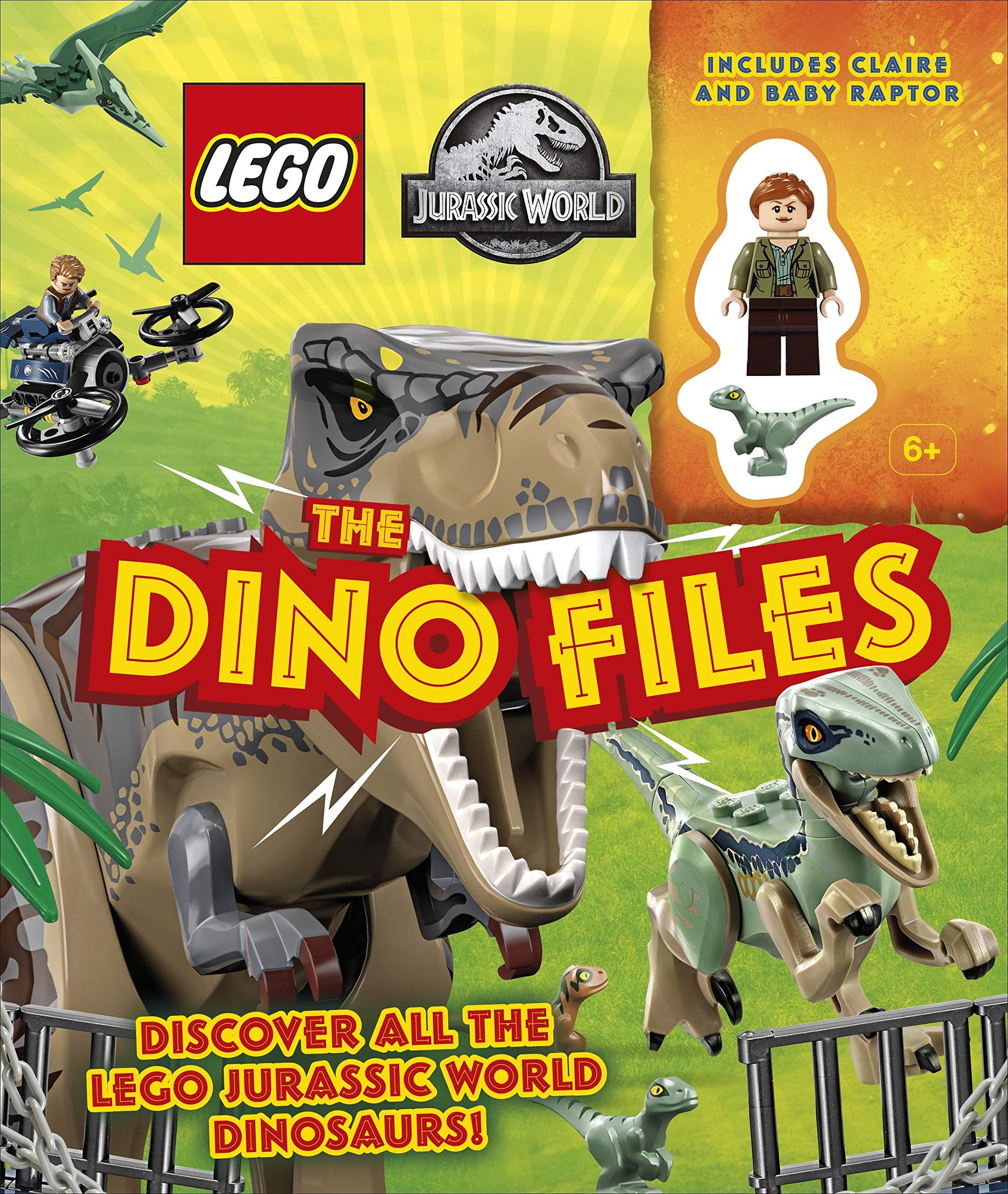 LEGO Jurassic World The Dino Files: With LEGO Jurassic World Claire Minifigure And Baby Raptor!