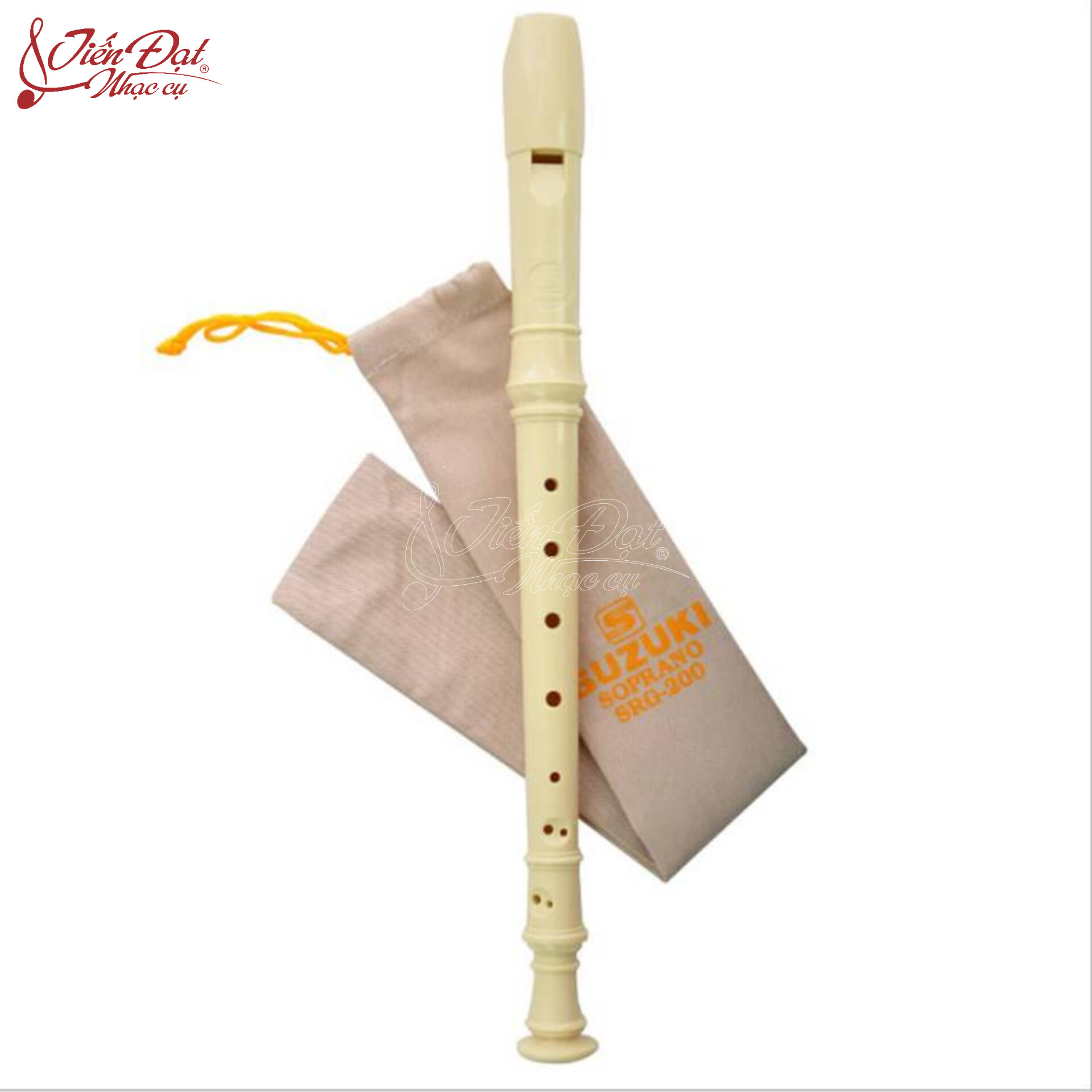 Sáo Tiêu Recorder SUZUKI SRG-200, Tone G, Kèm Túi Vải Đựng