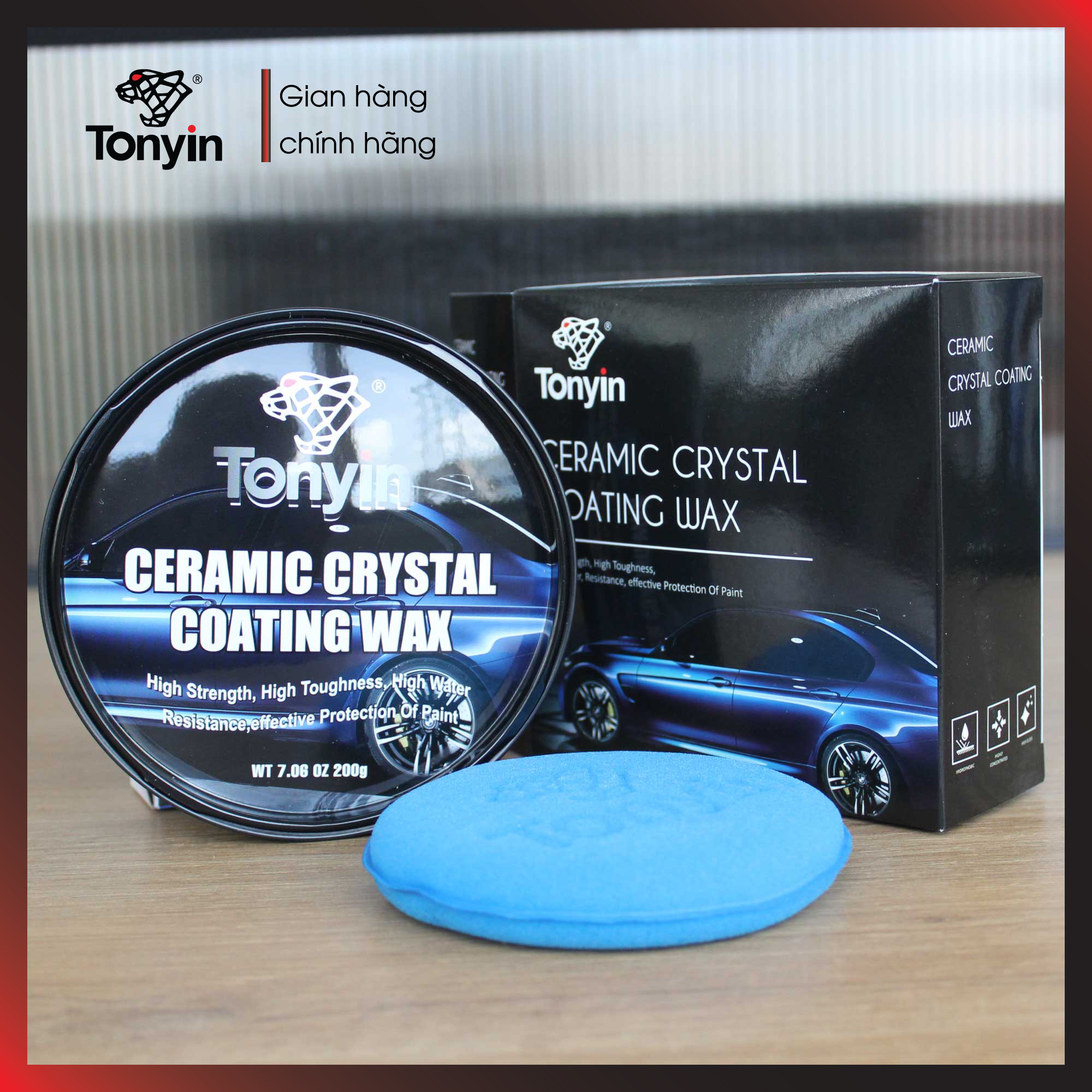 Sáp phủ Ceramic màu trắng CERAMIC COATING WAX WHITE COLOR