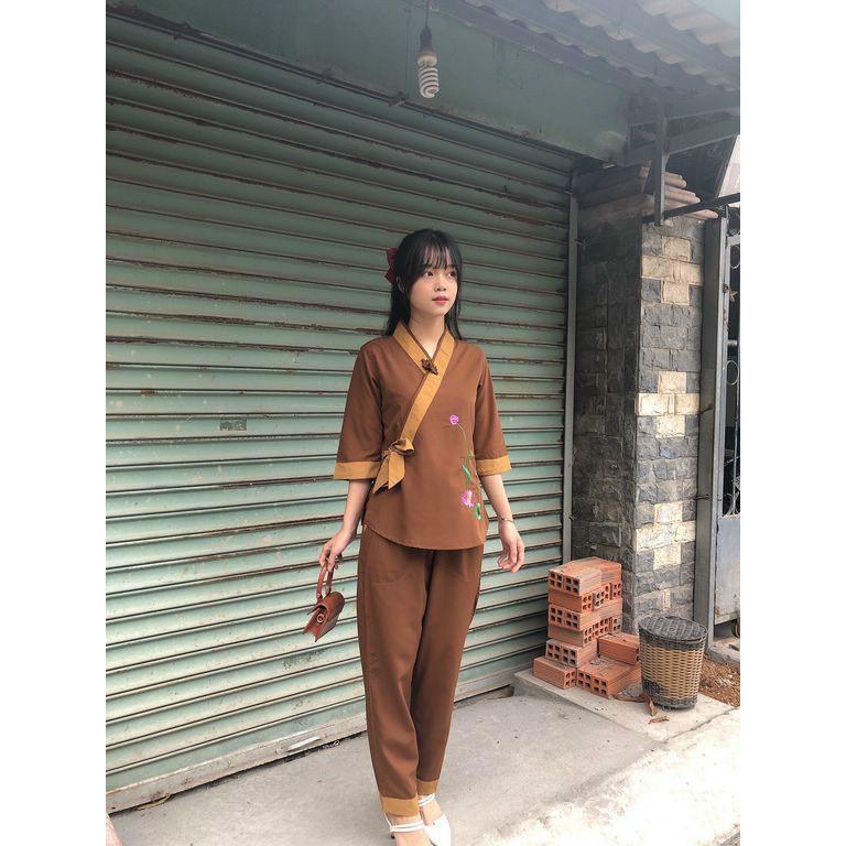 Đồ Lam Đi Chùa # Sen Phối kate