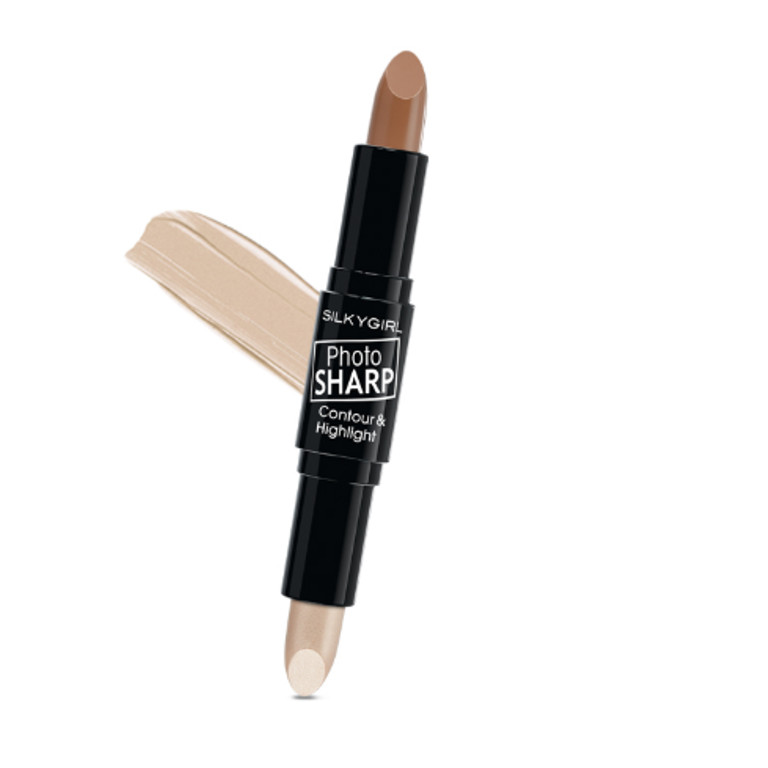 Bút Tạo Khối 2 Đầu Silkygirl Photosharp Contour &amp; Highlighter