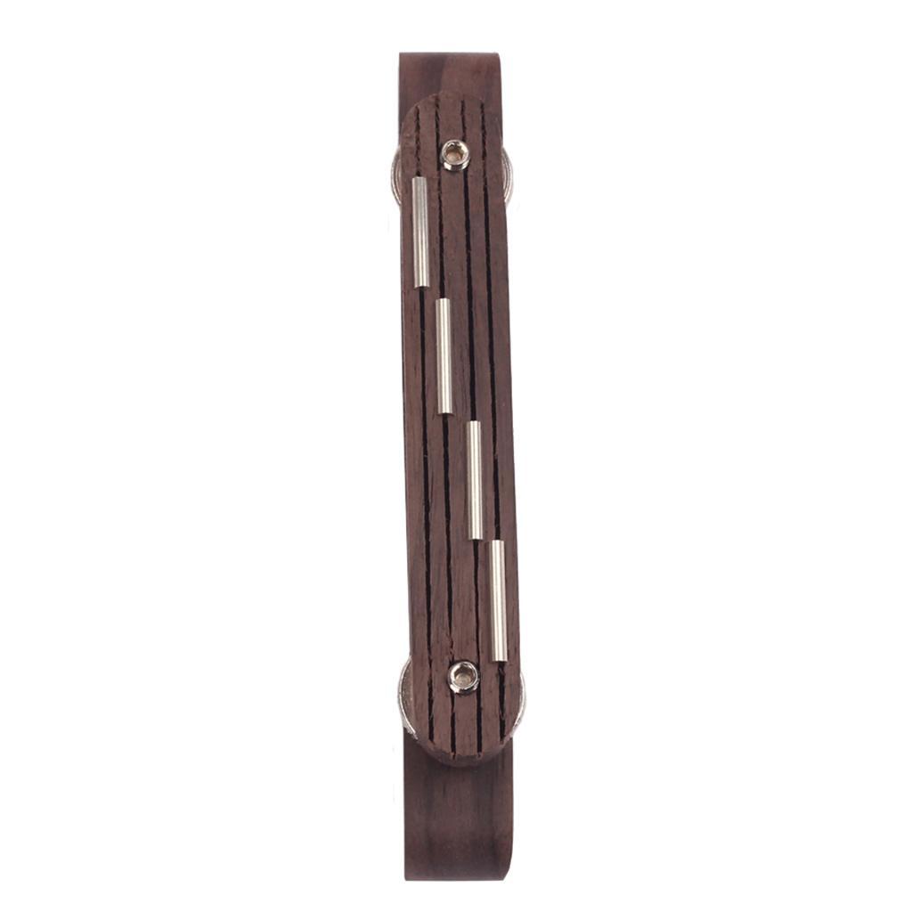 Rosewood Mandolin Strings Bridge for Guitar Bass Mandolin Parts Adjustable