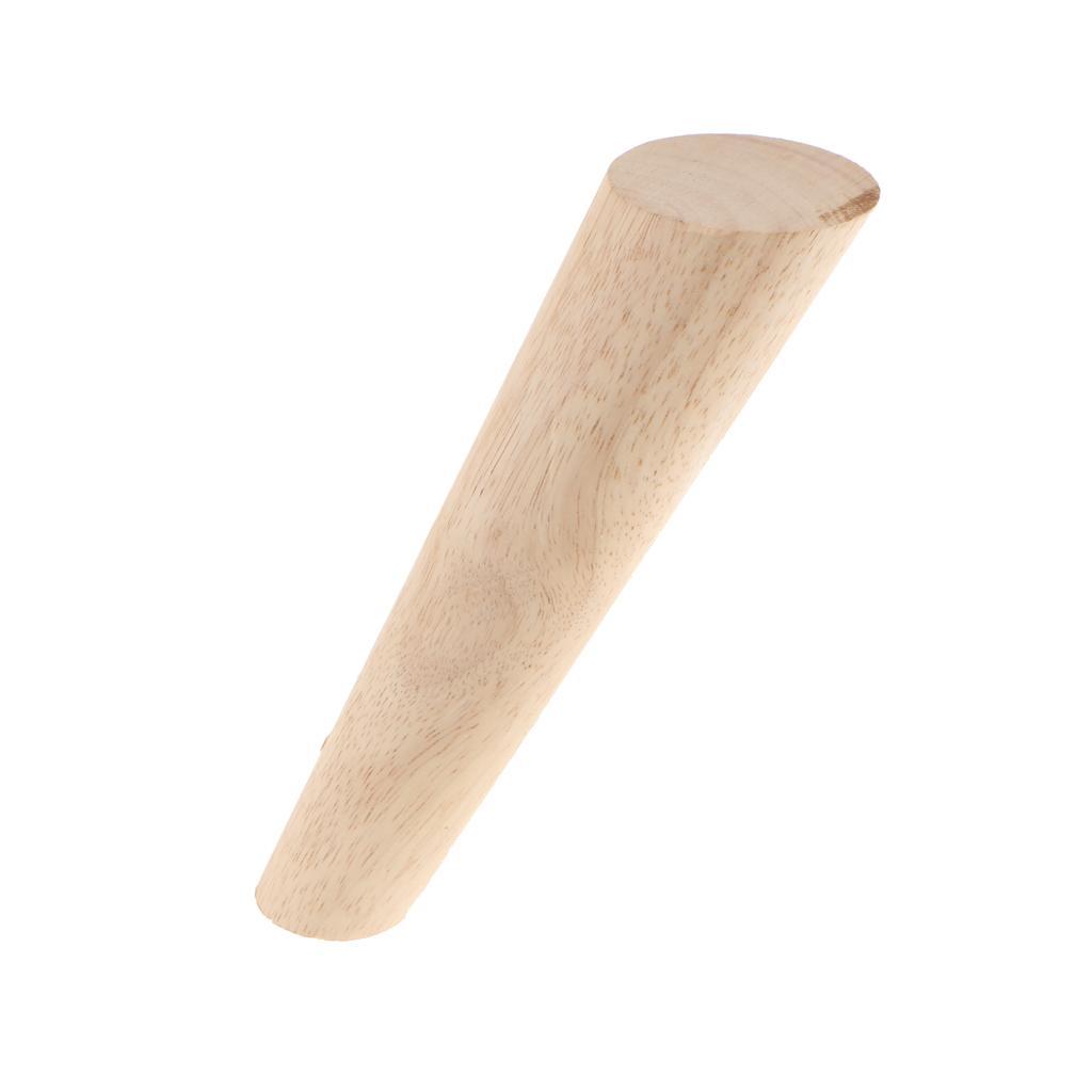 Pack 4, 18CM Universal Solid Wood Furniture Leg Sofa Leg Table Leg Desk Feet