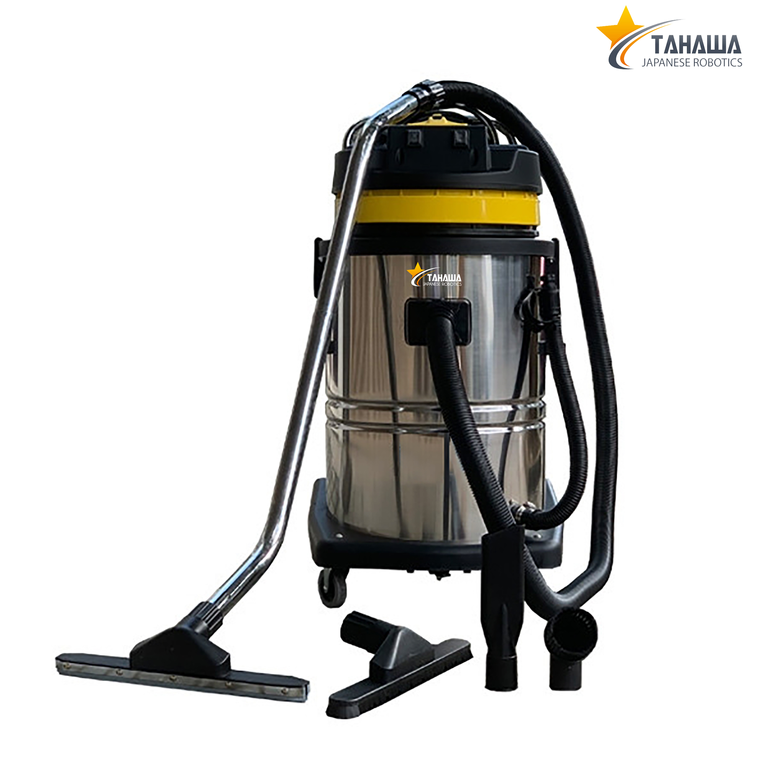 Máy hút bụi công nghiệp TAHAWA TH-LC702 Máy hút bụi cầm tay Chức năng hút mạnh mẽ, thích hợp cho các diện tích sàn lớn như nhà xưởng, công ty hay văn phòng.