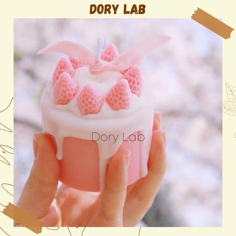 Nến Thơm Tạo Hình Bánh Kem Trái Cây Nhiều Mẫu Làm Theo Yêu Cầu - Dory Lab