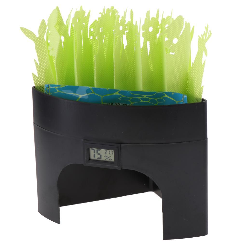 Reptile Humidifier Air Humidifier for Reptile Cave Terrarium Tank Green