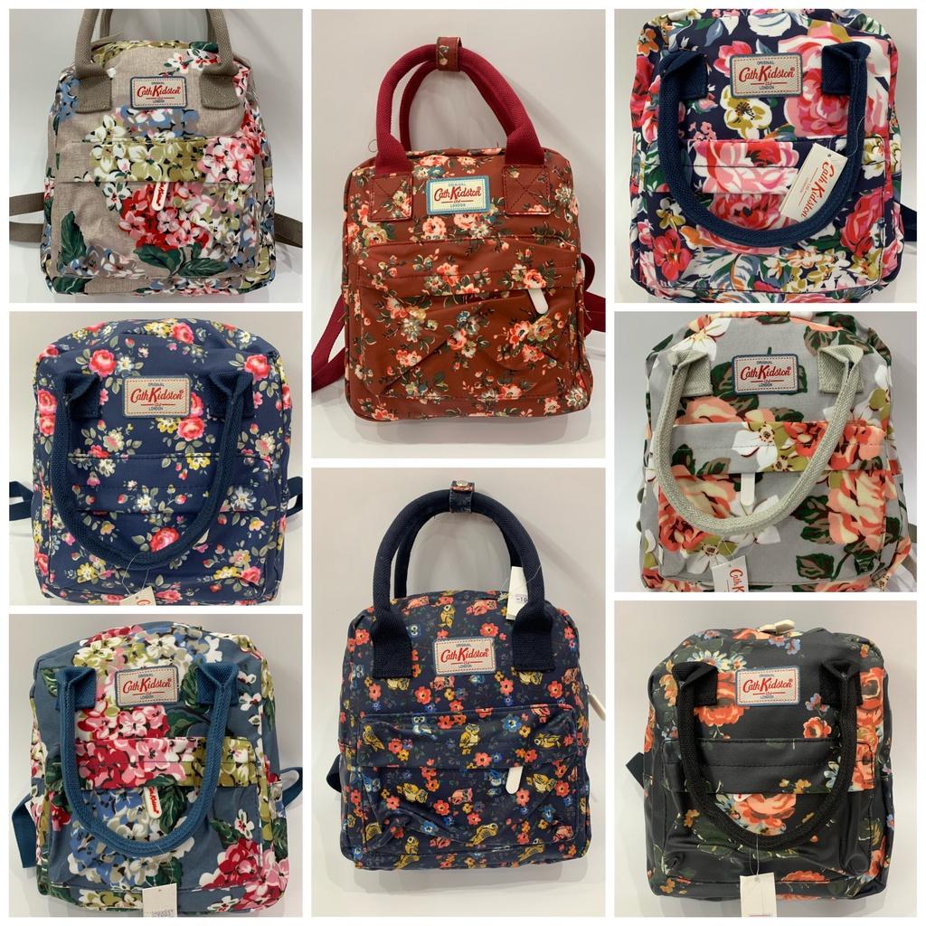 Balo nữ mini hoa CKSBP thời trang nhỏ xinh phong cách basic ulzzang Hàn Quốc vải chống nước