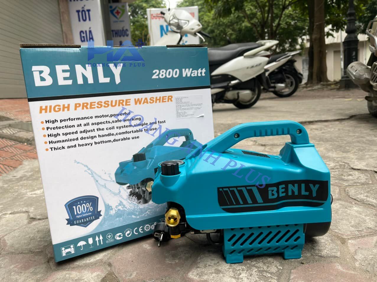 Máy Rửa Xe 2800W Benly BL 2800