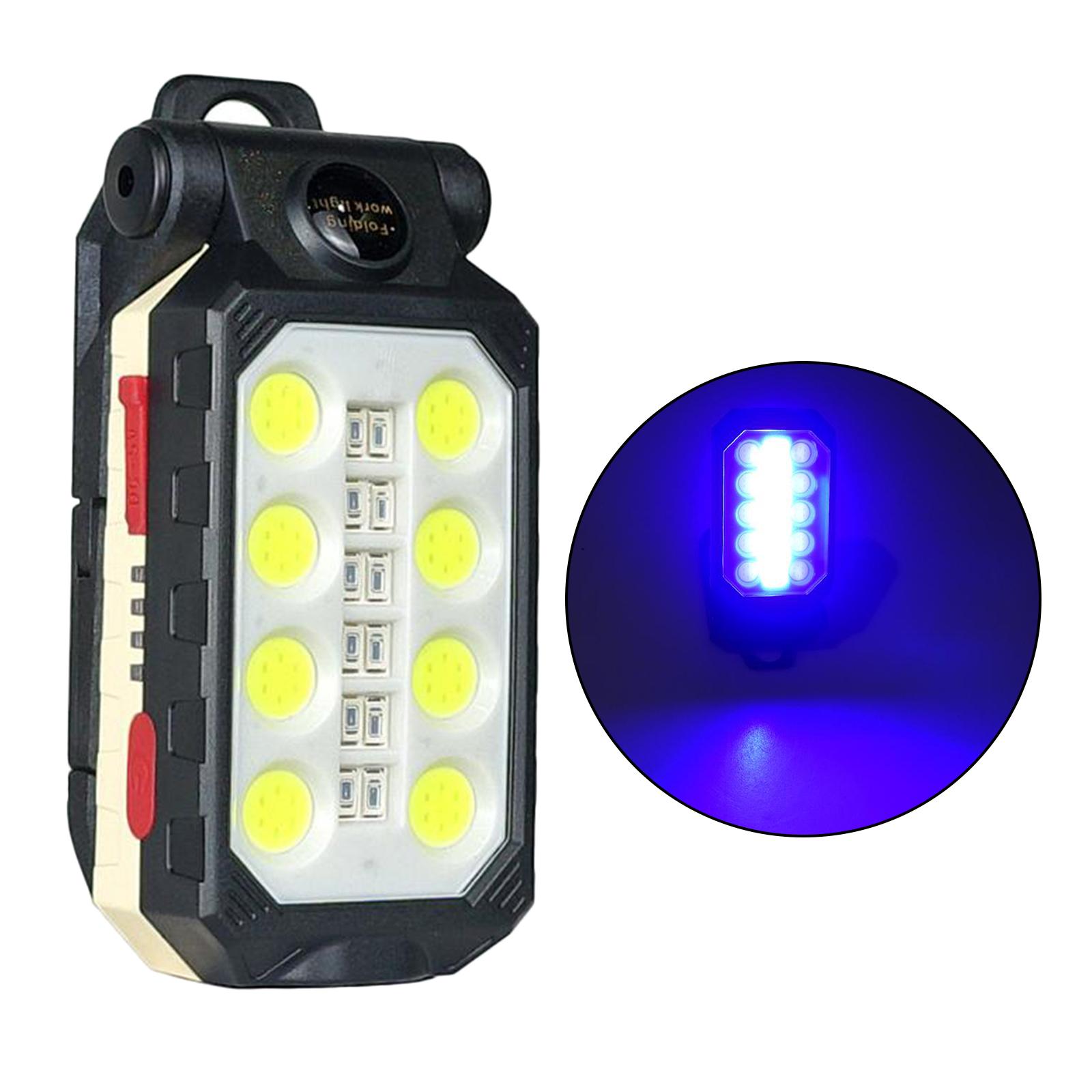 Camping Work Light Lantern, IPX6 Water Resistant, Super Bright, USB Rechargeable Outdoor Lantern, Black