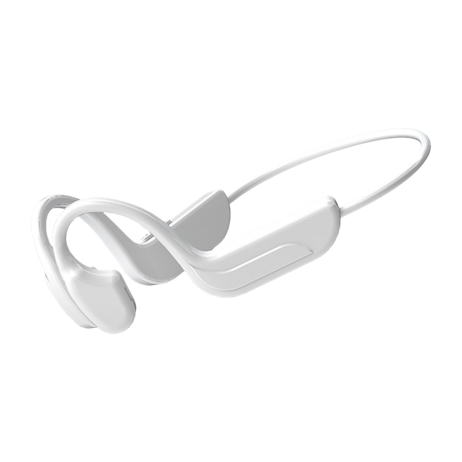 2 Pieces Bone Conduction Headphones Bluetooth 5.0 Wireless Open Ear Headphones for Hiking