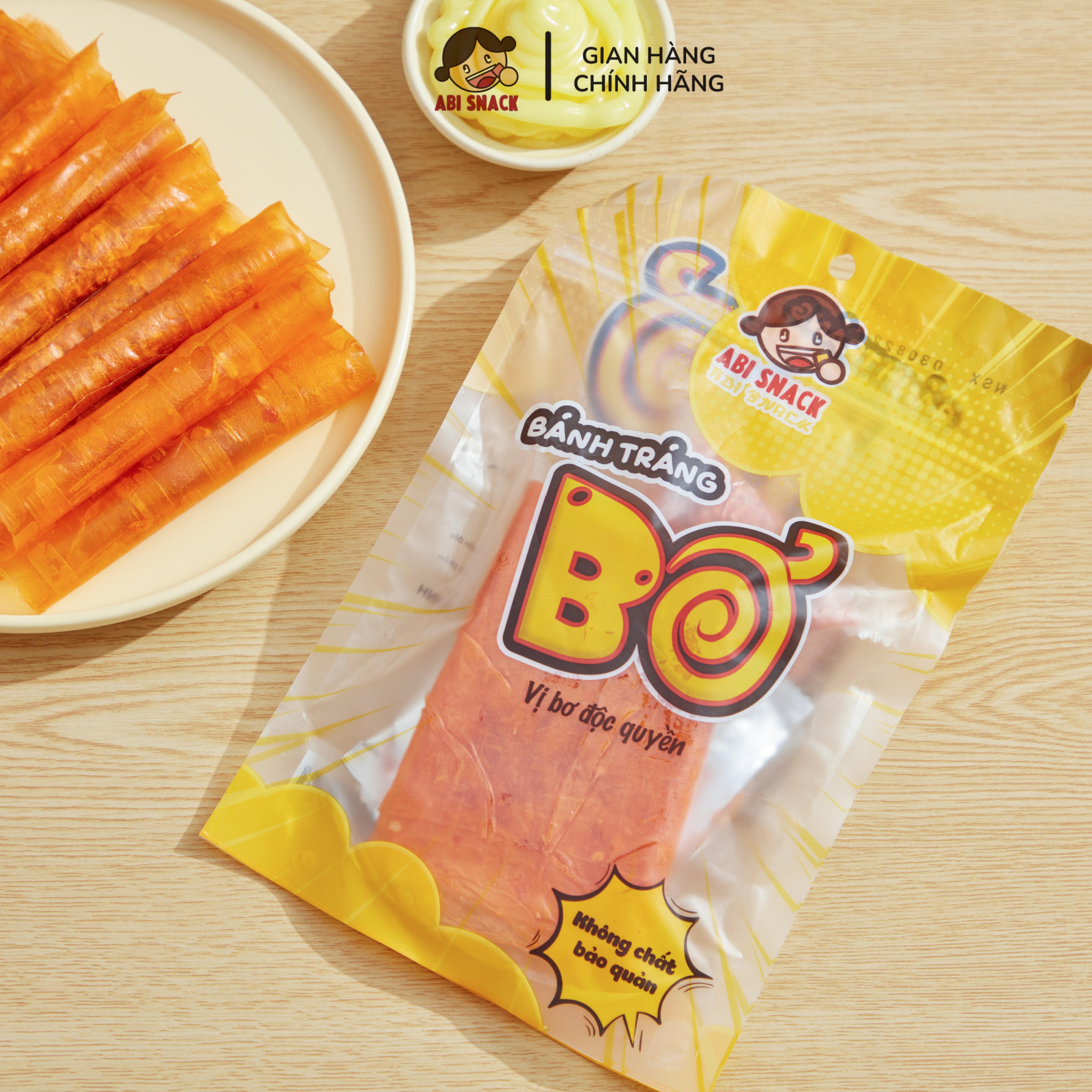 Bánh Tráng Bơ Hot Hit Siêu Phẩm Ăn Vặt ABI SNACK