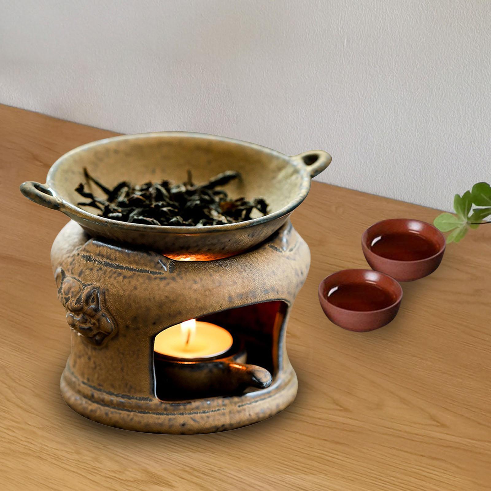 Burner Ceramic Decorative Removable Candle Diffuser Fragrance Oil Warmer