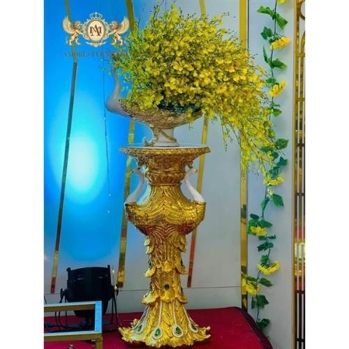 Kệ trang trí công mang phong cách tân cổ điển KHTT8