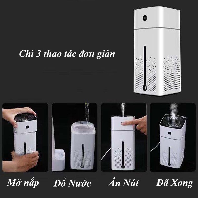 1000ml máy phun sương tạo ẩm Tinh dầu máy lọc không khí