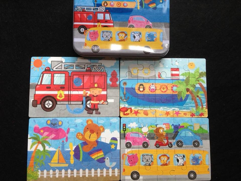 Puzzle tổng hợp 9,12,15,20 miếng