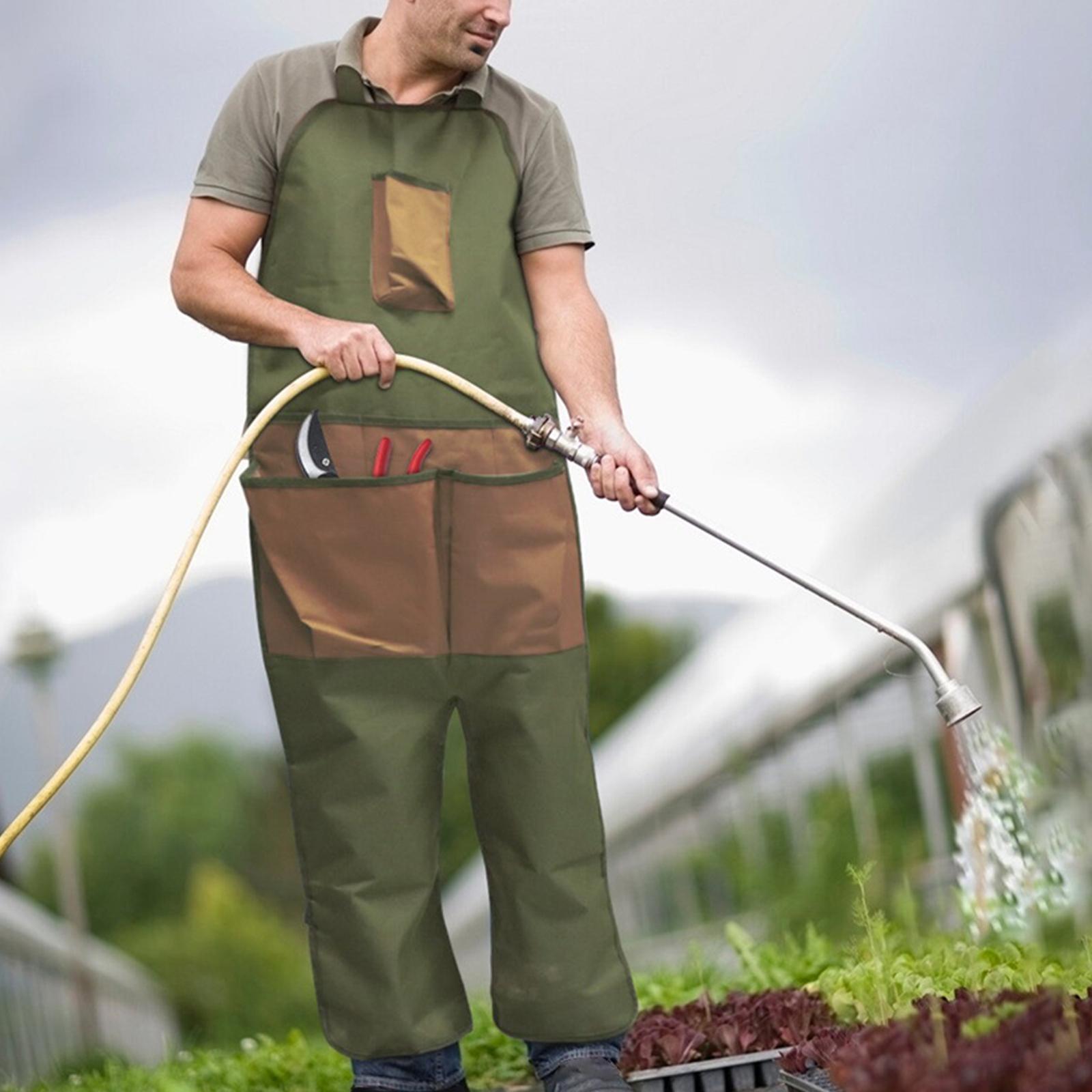 Heavy Duty Oxford Cloth Work Apron Farm Pinafore Carpenter Tool Outdoor