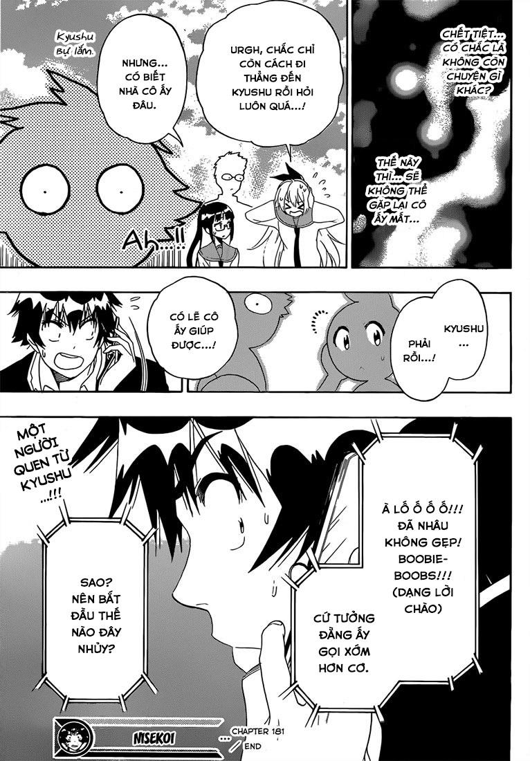 nisekoi - tình yêu giả tạo chapter 181 17