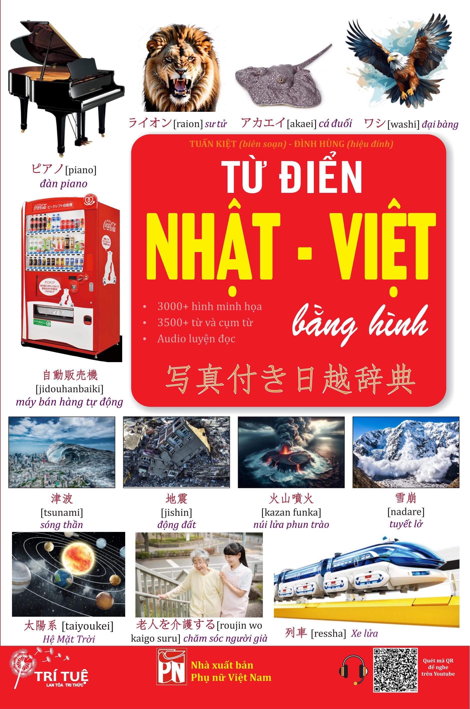 Sách - Từ Điển Nhật-Việt Bằng Hình - Phiên Bản Màu