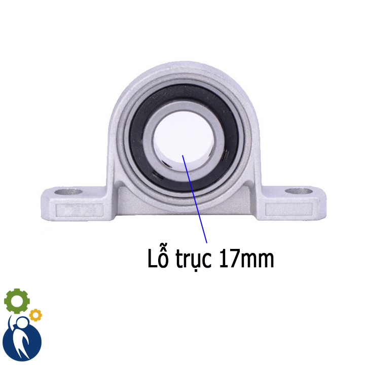 Gối Đỡ Vòng Bi Trục Đứng-17mm