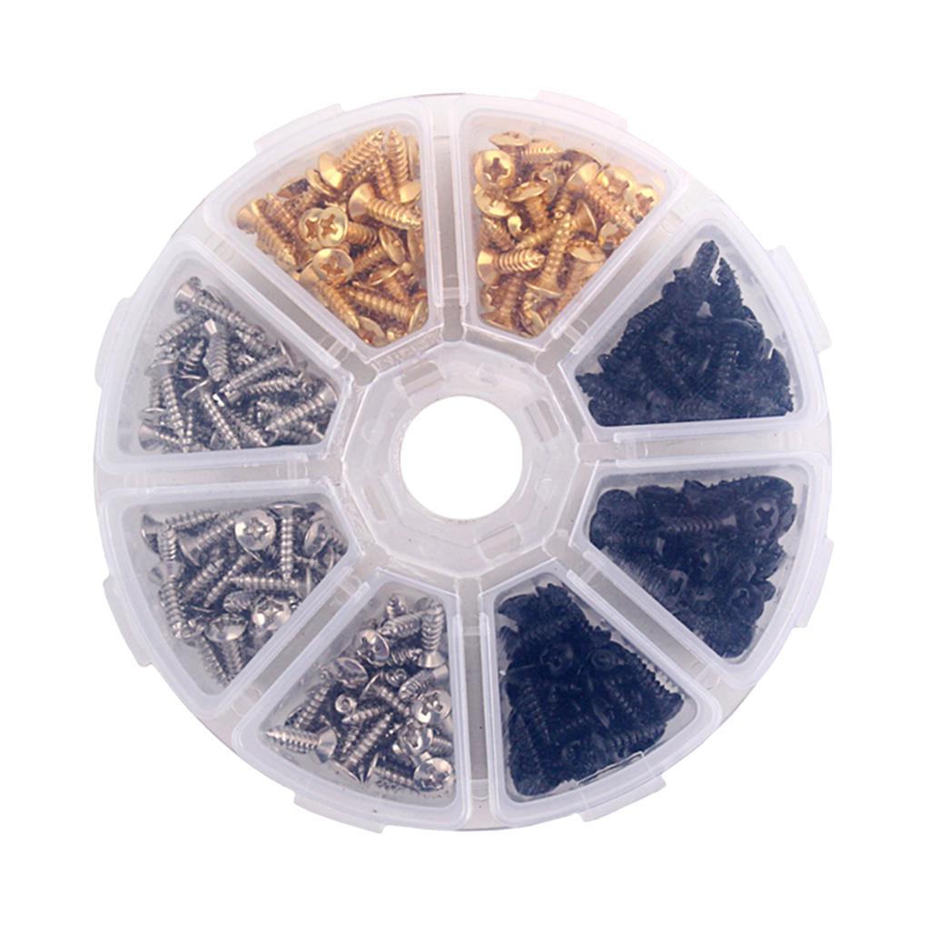 300pcs 3 Màu Đàn Guitar Pickguard Miếng Dán Mặt Sau Vân Vít cho Đàn Guitar Điện Bass 3mm