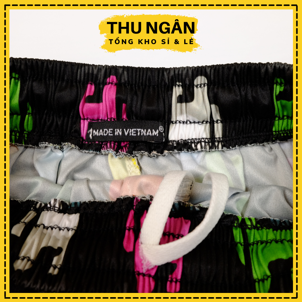 Quần Đùi Thun Unisex Cho Nam Nữ Chất Đẹp Cao Cấp Mặc Nhà 20017