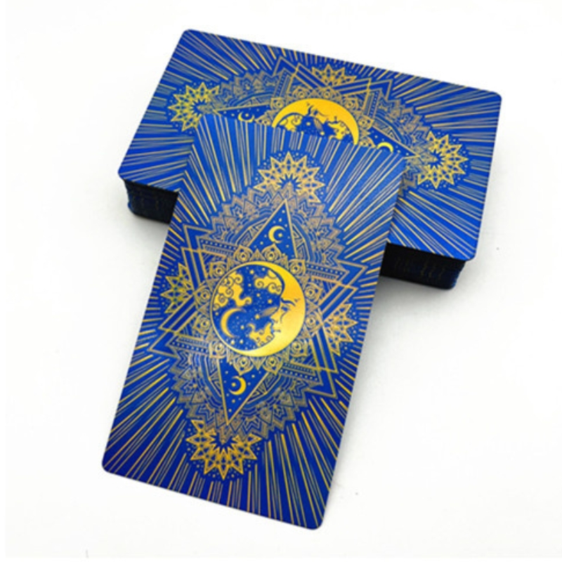 (Size Gốc) Bộ Bài Gold Foil Tarot Hộp Gập