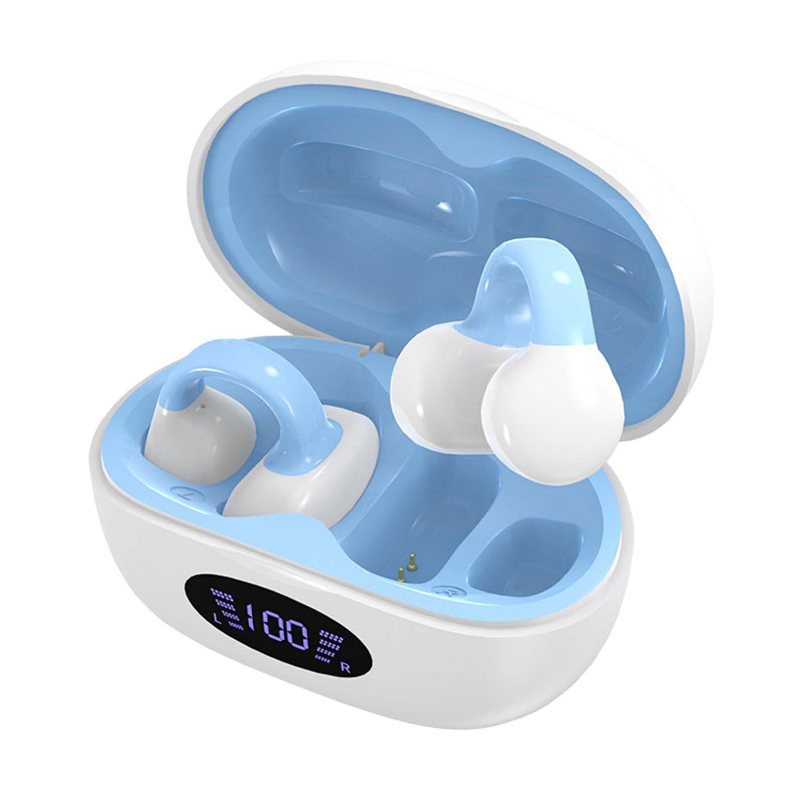 Wireless Clip on Headphones Open Ear Headphones for Music Outdoor