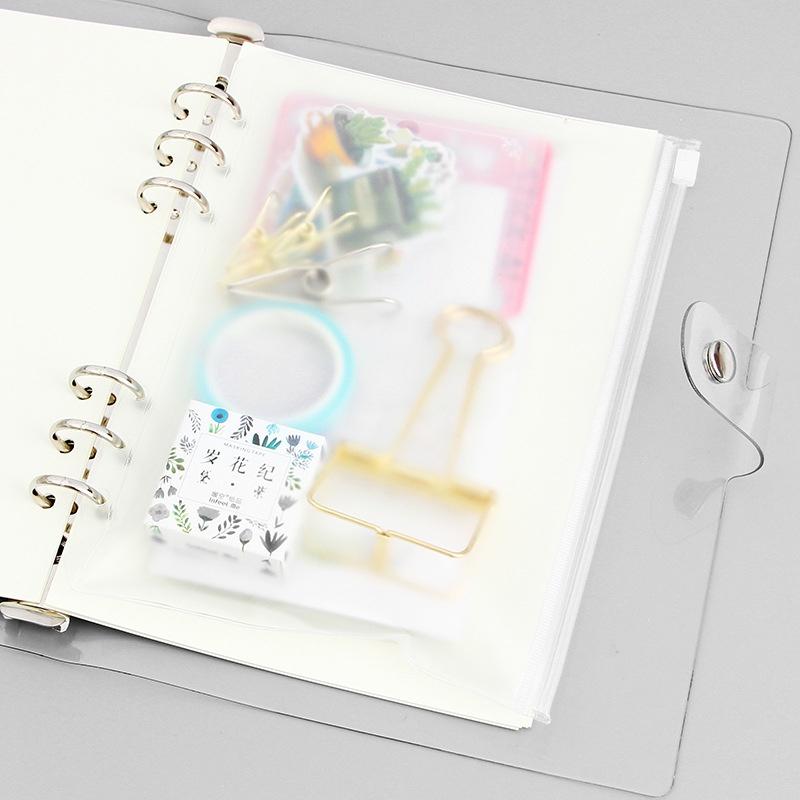 Sổ còng A5 6 còng bìa sổ còng binder giấy refill full set sổ A5 vpp Decorme