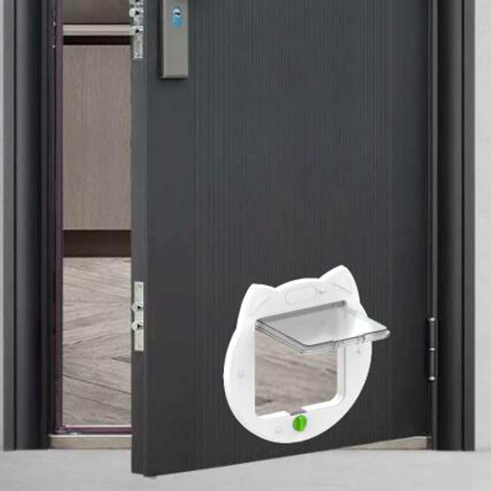 Cat Doors Door Frame Cat Dog Doors for Interior Exterior Doors Kitten Kitty