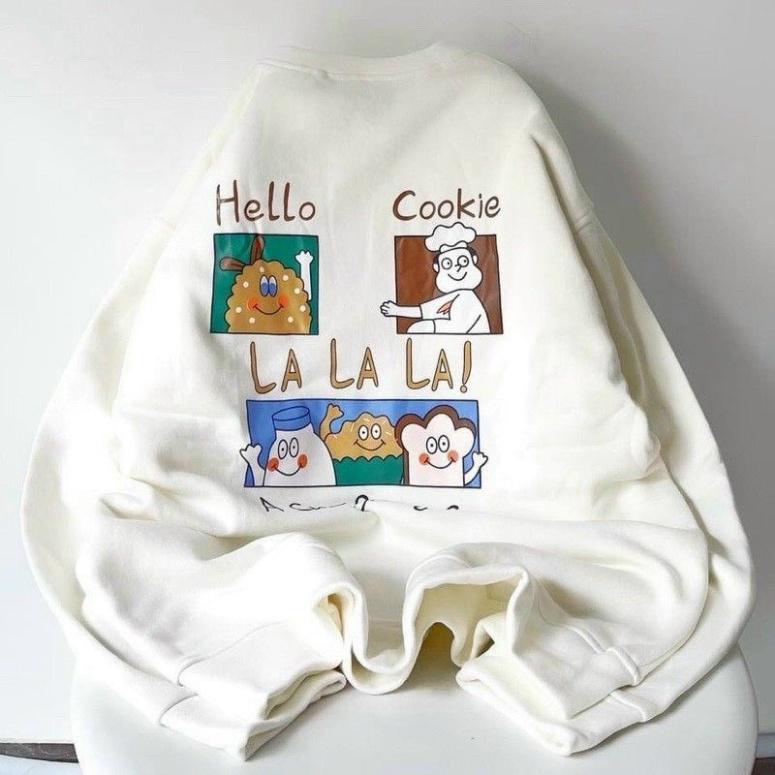 Áo SWEATER Trơn 1 Màu COKIE Ulzzang Unisex, Áo sweater nỉ nam nữ dài tay form rộng unisex chất dày dặn hàng đẹp, Áo Hoodie unisex form rộng