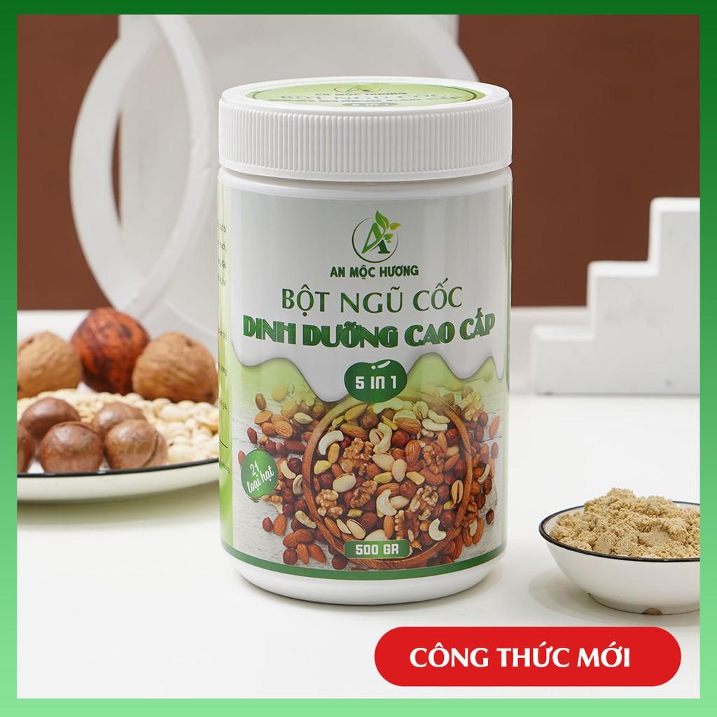 BỘT NGŨ CỐC DINH DƯỠNG 5IN1 AN MỘC HƯƠNG (1KG) | CÔNG THỨC MỚI, KHÔNG ĐẬU NÀNH