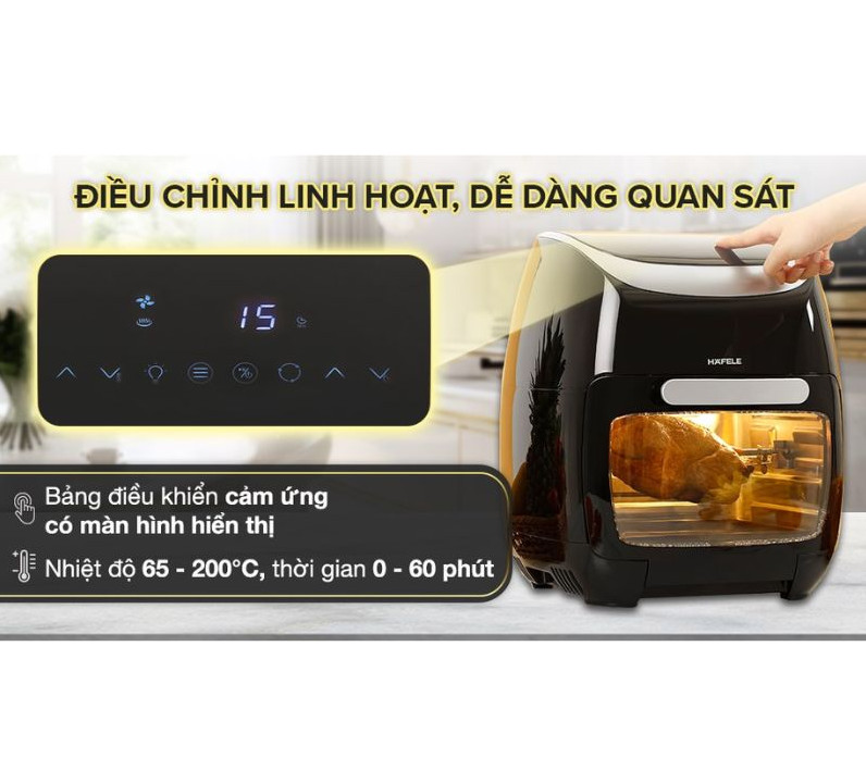 [ Hàng Chính Hãng ] Nồi chiên không dầu 11 lít Hafele HS-AF1102B (535.43.715) - BH 12 tháng