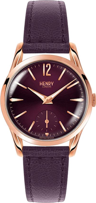 Đồng Hồ Đôi Dây Da Henry London HL39-S-0080 - HL30-US-0076